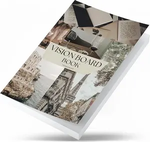 Tangobird Vision Board Book: Clip Art Images & Words in All Categories, for Visualizing Your Goals & Dream Life, Inspirational Pictures for Collage Making & Scrapbooking