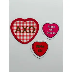 Sorority Hearts Sticker Set