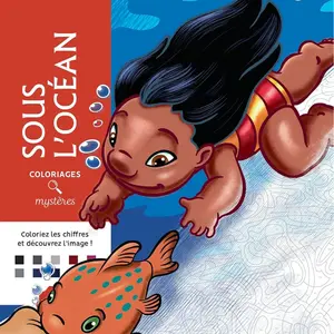 #31 - Disney Color by Numbers Coloring Book for Children and Adults - Ocean Cover, Soft Cover, Regular Edition, Fun and Engaging Activity Adult Coloringbook