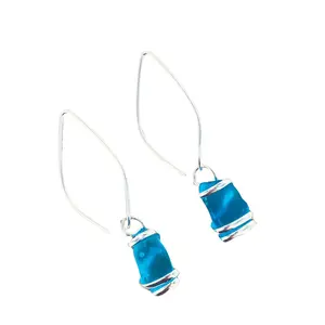 Cultured Sea Glass Earring