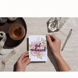 100 Floral Eid Mubarak Greeting