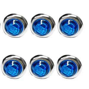 3-LED Truck Side Light, Universal Car Side Light, No Battery Required Car Light for Automobiles, Trucks, Trailers and Buses, Led Light Bar, Tailgate Light Bar, Led Car Lights