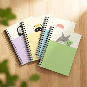 Everything's Ghibli Studio Accessories Store - Japanese Characters Notebooks | Minimalist Japanese Anime Journal, Ghibli Gifts, Stationery, Cute Notes