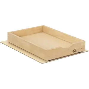 Soft Close Pull Out Drawers for Cabinets, 14" W x 21" D Pull Out Cabinet Drawer with Heavy Duty Slides, Pull Out Cabinet Organizer, Cabinet Roll Out Drawers, Pull-Out  Organizers