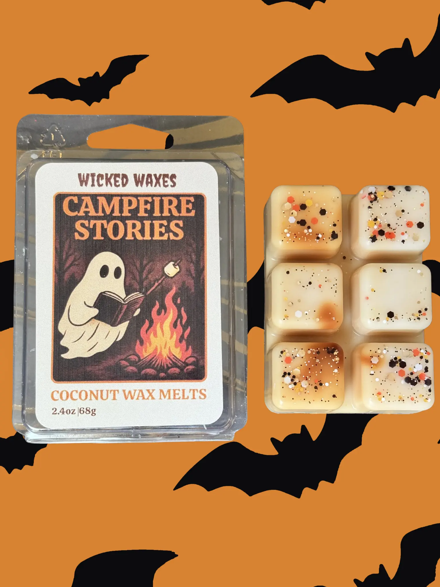 S'mores Scent Aroma, Cozy Horror-Inspired Home Fragrance, Gothic Gift for Home Decor