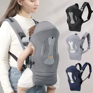 1Pc Baby Carrier - Ergonomic, Cozy and Lightweight Carrier for 7-45lbs, Effortless to Put On, Ideal for Hands-Free Parenting, Enhanced Lumbar Support, Purehug for Infant to Toddler