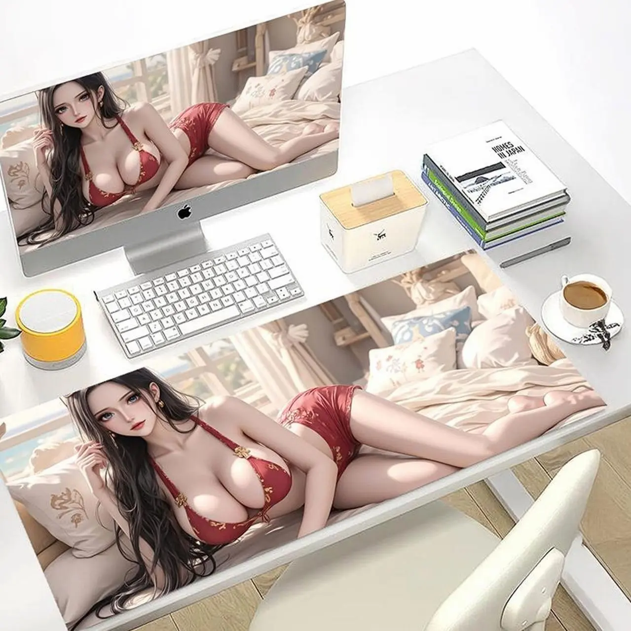 Hd mouse pad,Anime Mouse pad,Custom Image Mousepad, Customized Picture Desk Pad, Custom Leather Desk Accessory, Unique Custom Gift