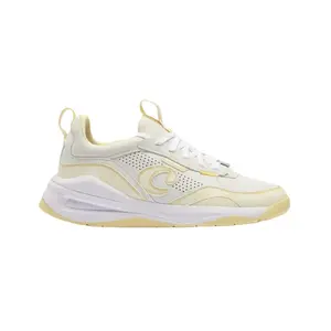 Women's Strada - White / Brushed Yellow