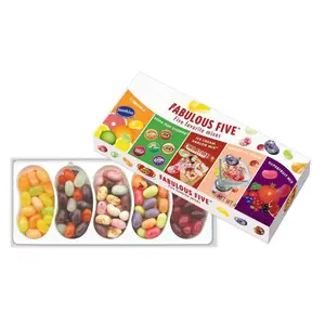 Jelly Belly Fabulous Five Jelly Bean Gift Box - 4.25 oz - Official, Genuine, Straight from the Source