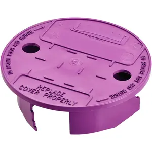 Sprinkler Valve Round Box Lid, VersaLid 6 Inch to 7 Inch Universal, Cover for Automatic Irrigation System, Lawn, , VL-6P