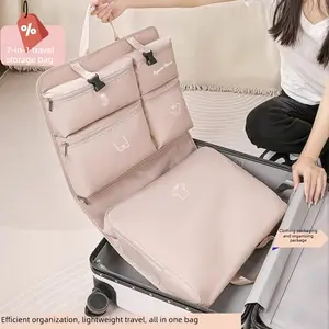 7 In 1 Multifunctional Travel Storage Bag, Large Capacity Clothes Sorting Organizer Bag Special for Down Jacket Underwear Portable Luggage Pouch for Business Trip Outdoor Travel