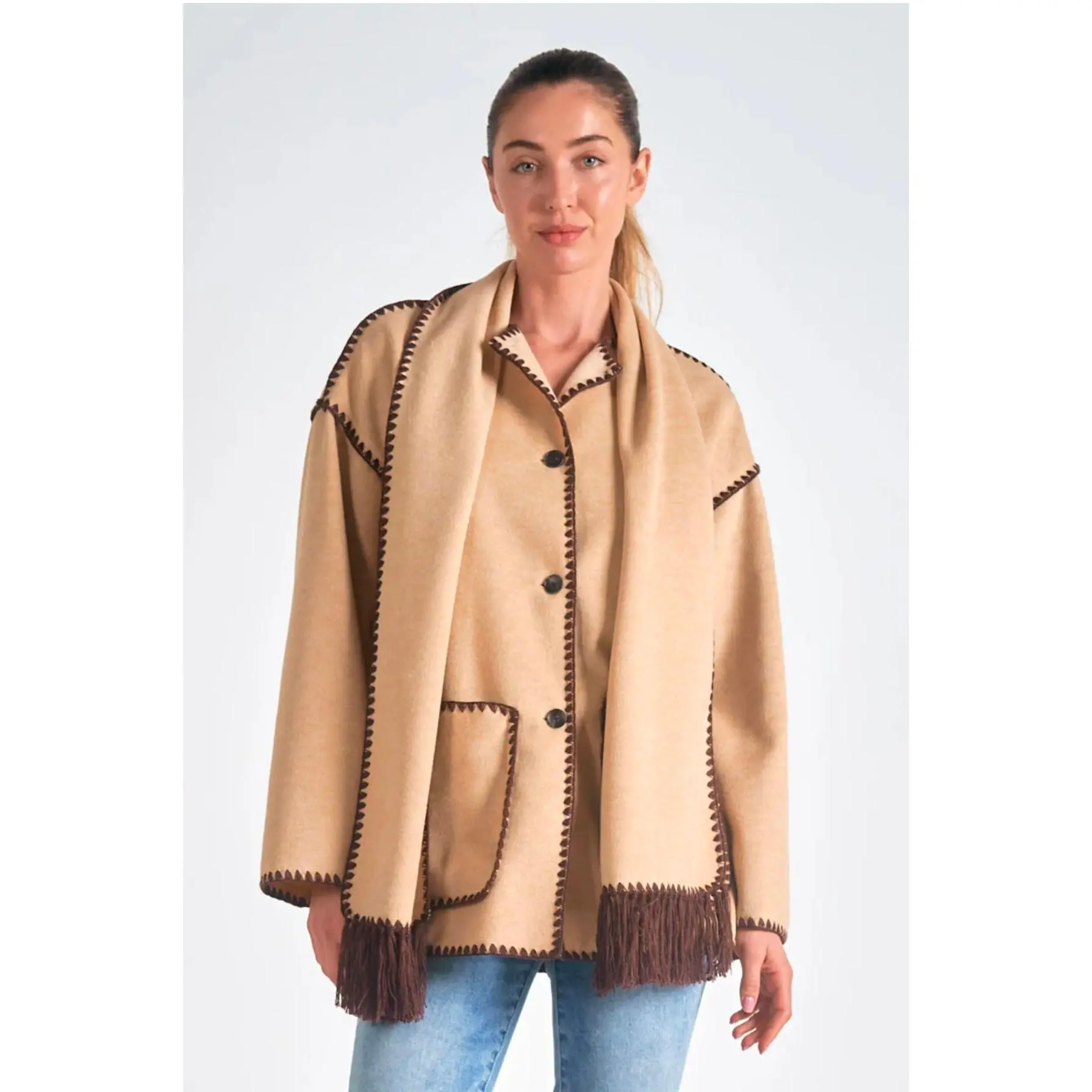 Olivia Scarf Jacket
