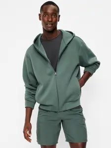 Old Navy Men's Bounce Fleece Oversized Full-Zip Hoodie