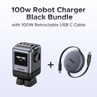100w Charger with 100W Retractable USB C Cabe