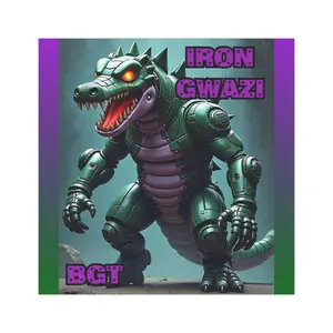 Car Magnets - Iron Gwazi Roller Coaster Theme, RMC Coaster, Busch Gardens Tampa, Mecha-Gator, Car Accessories, Theme Park Gifts