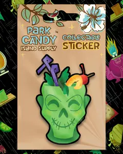 Zombie Vinyl Sticker