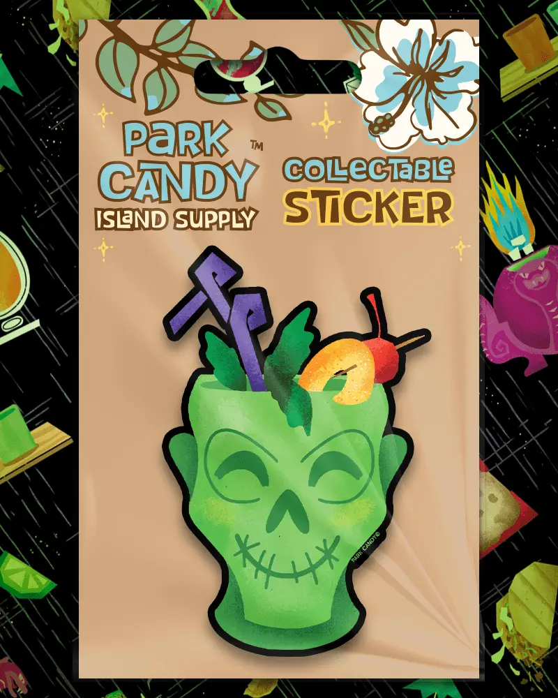 Zombie Vinyl Sticker