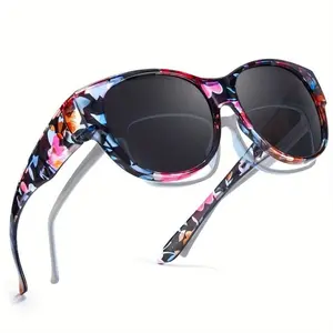 Women's Polarized Large Lens Sunglasses, UV Protection, Multifunctional Shades, Ideal for Driving, Parties, Daily Wear, Photo Props, Holiday Gifts, Party Sunglasses