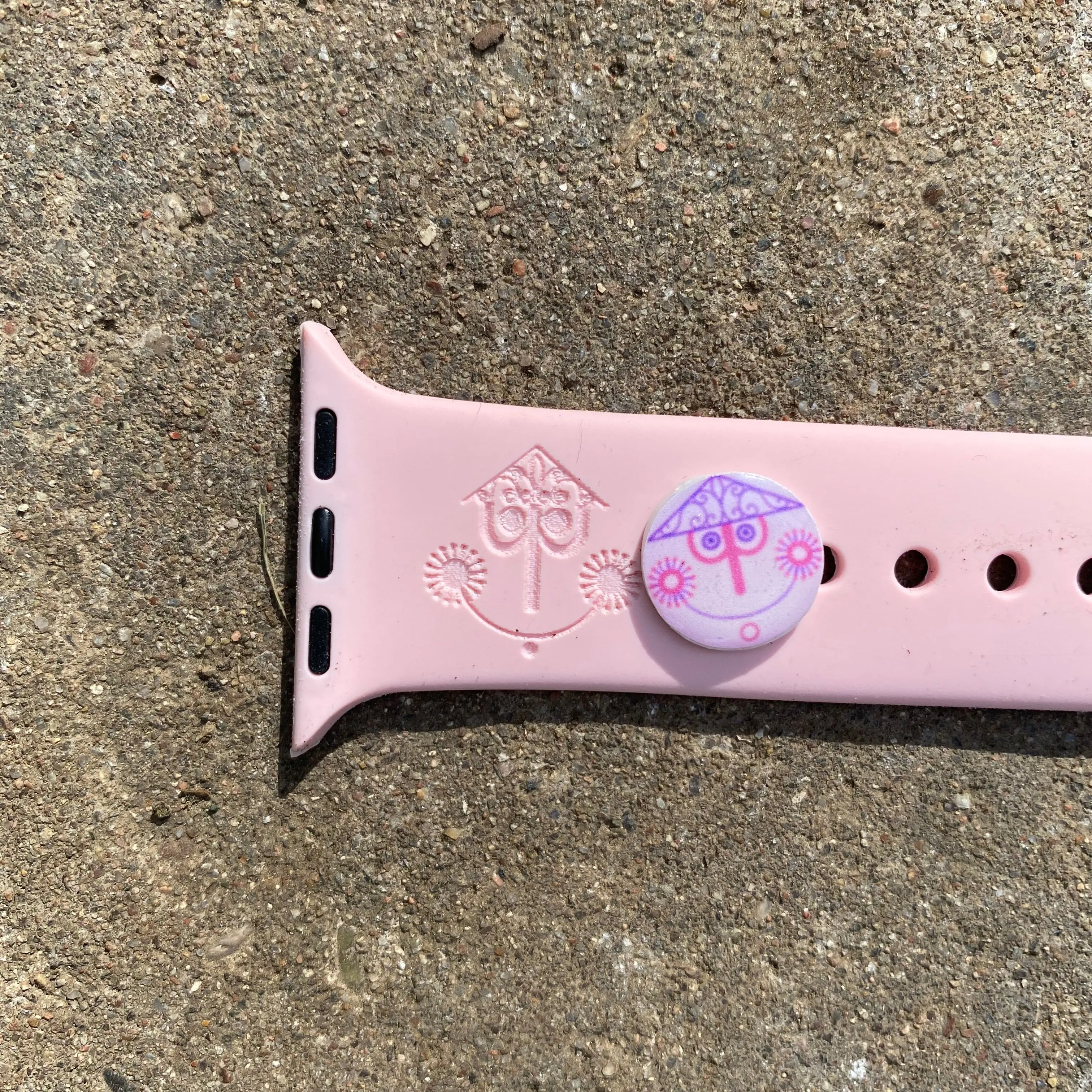 friendship clock face Band Charm ONLY   Simply Pop in and out! charm