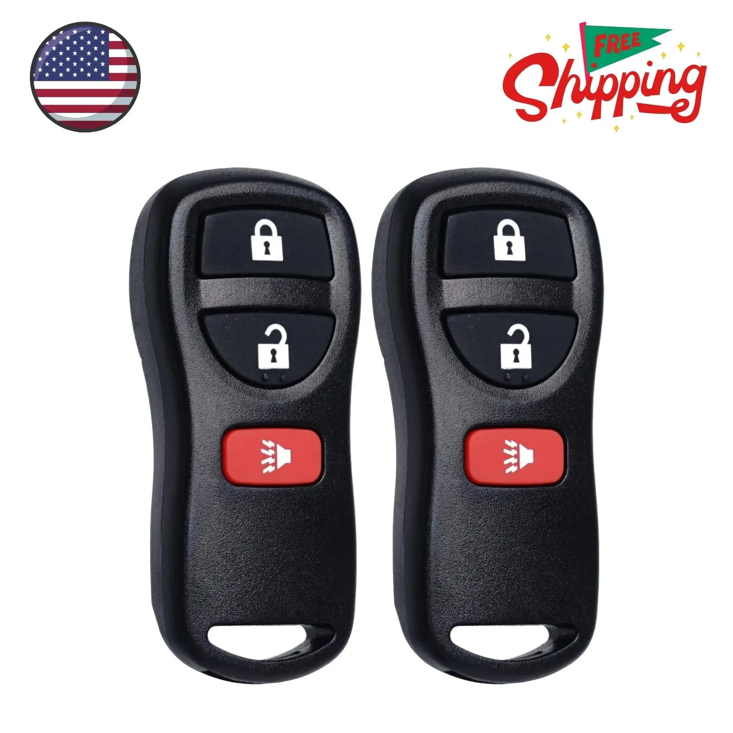 Keyless Entry Remote Control Key Fob Replacement Fits