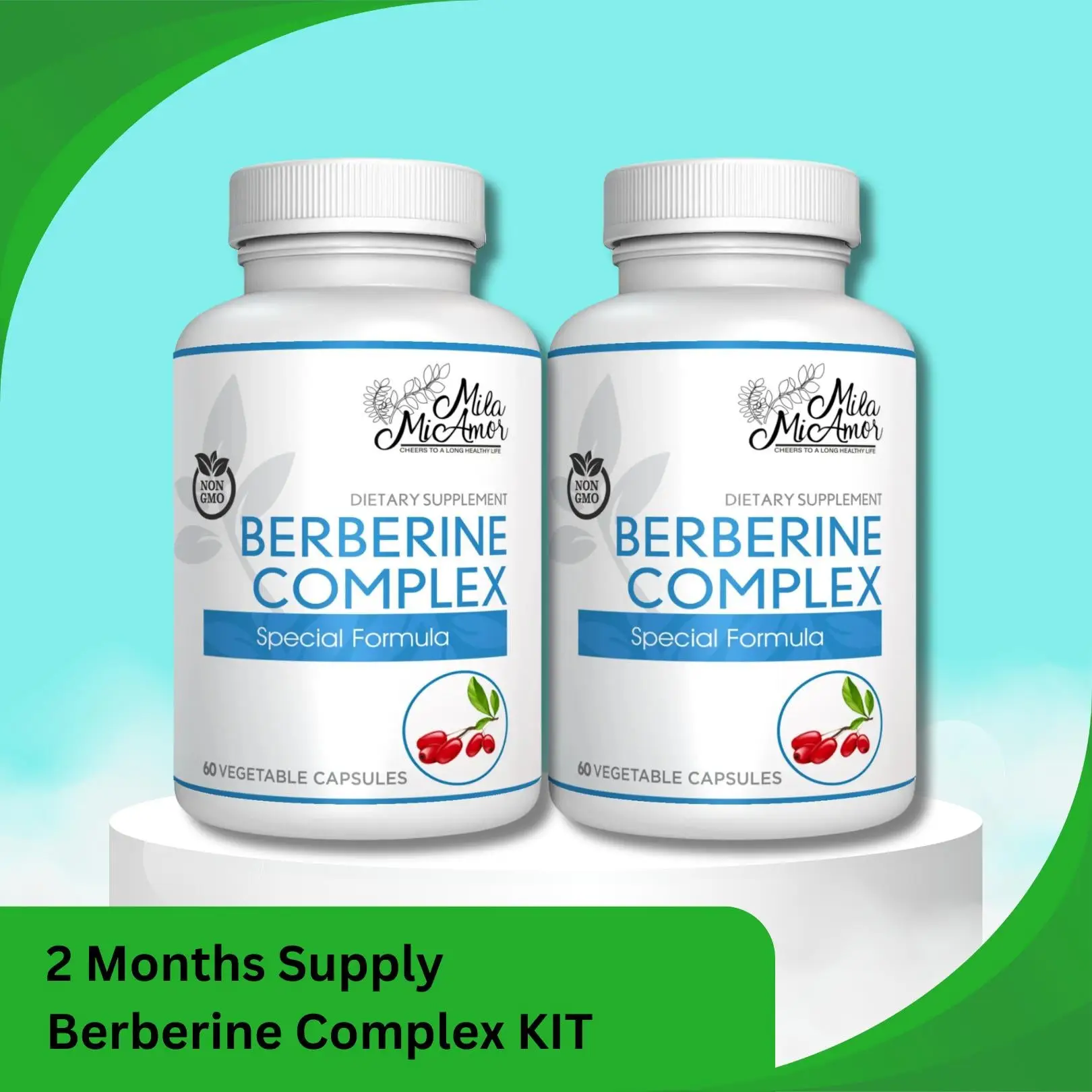 Berberine Complex Kit - 2 Month Bundle