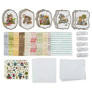 Crafts & Sewing LDRS Creative Fairytale Garden Card Kit - Makes 15 Cards
