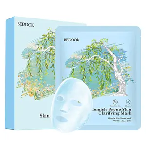 BEDOOK Blemish-Prone Skin Clarifying Mask | Blemish Care Oil Control, Refreshing Calming Mask Bundle