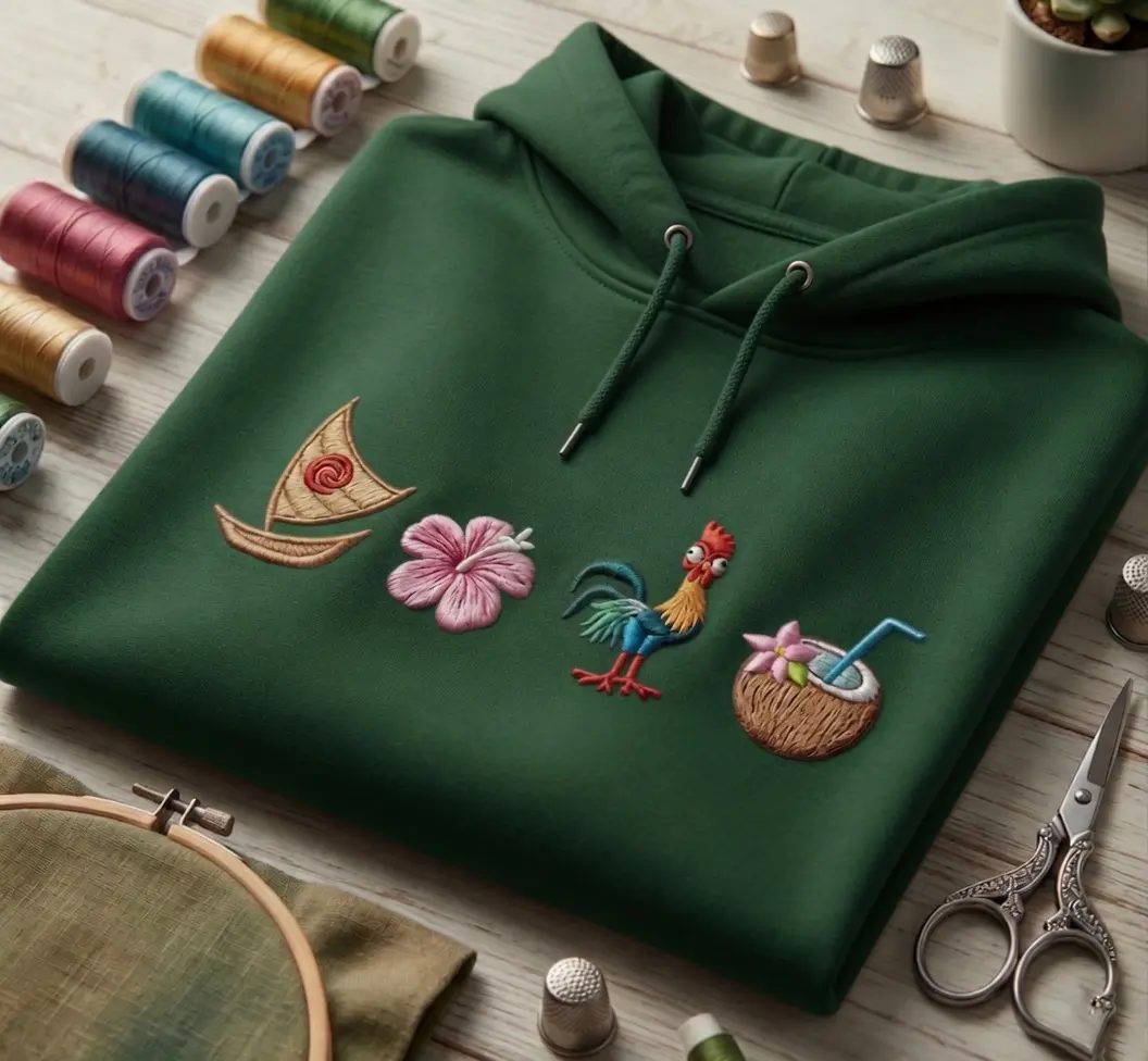 Embroidered princess sweatshirt, movie T-Shirt, Magic Kingdom WDW , Embroidery Shirt for Gifts