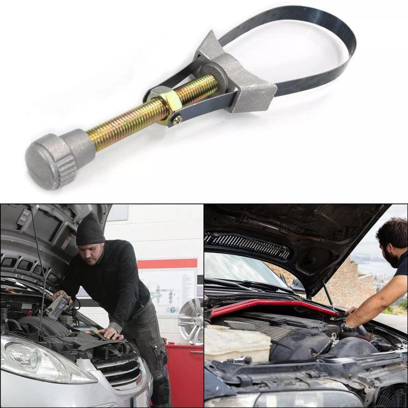 NEW Auto Car Diameter Adjustable Oil Filter Removal Strap Wrench Tool,Car Oil Filter Wrench.