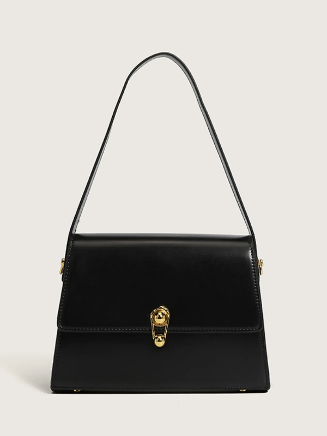 New minimalist retro style personalized rivet, portable and one shoulder briefcase suitable for daily commuting and business trips