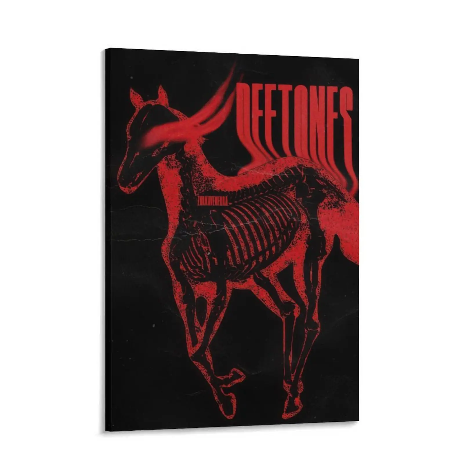 Deftones Rock Band Retro Canvas Print, Artistic Wall Decoration for Room Aesthetic & Living Space, Home Decor Gift (8)