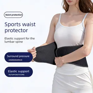 Lightweight Back Support Belt - Breathable Abdominal Brace for Weightlifting, Core Training & Lumbar Support