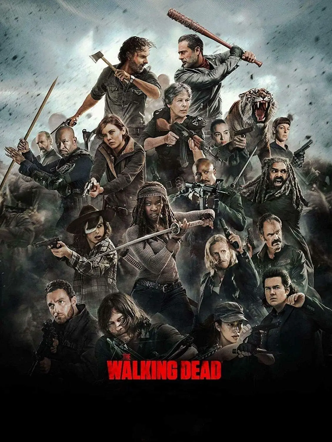 The Walking D.e.a.d 2018, TV Series Film Poster - No Frame