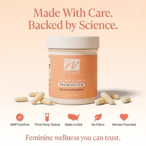 W For Her Daily Probiotic for Women – 30 Capsules – 12 Billion CFU – Supports Feminine Wellness & Digestive Health – Dietary Supplement