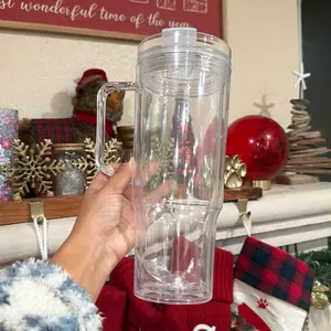 40oz acrylic snowglobe