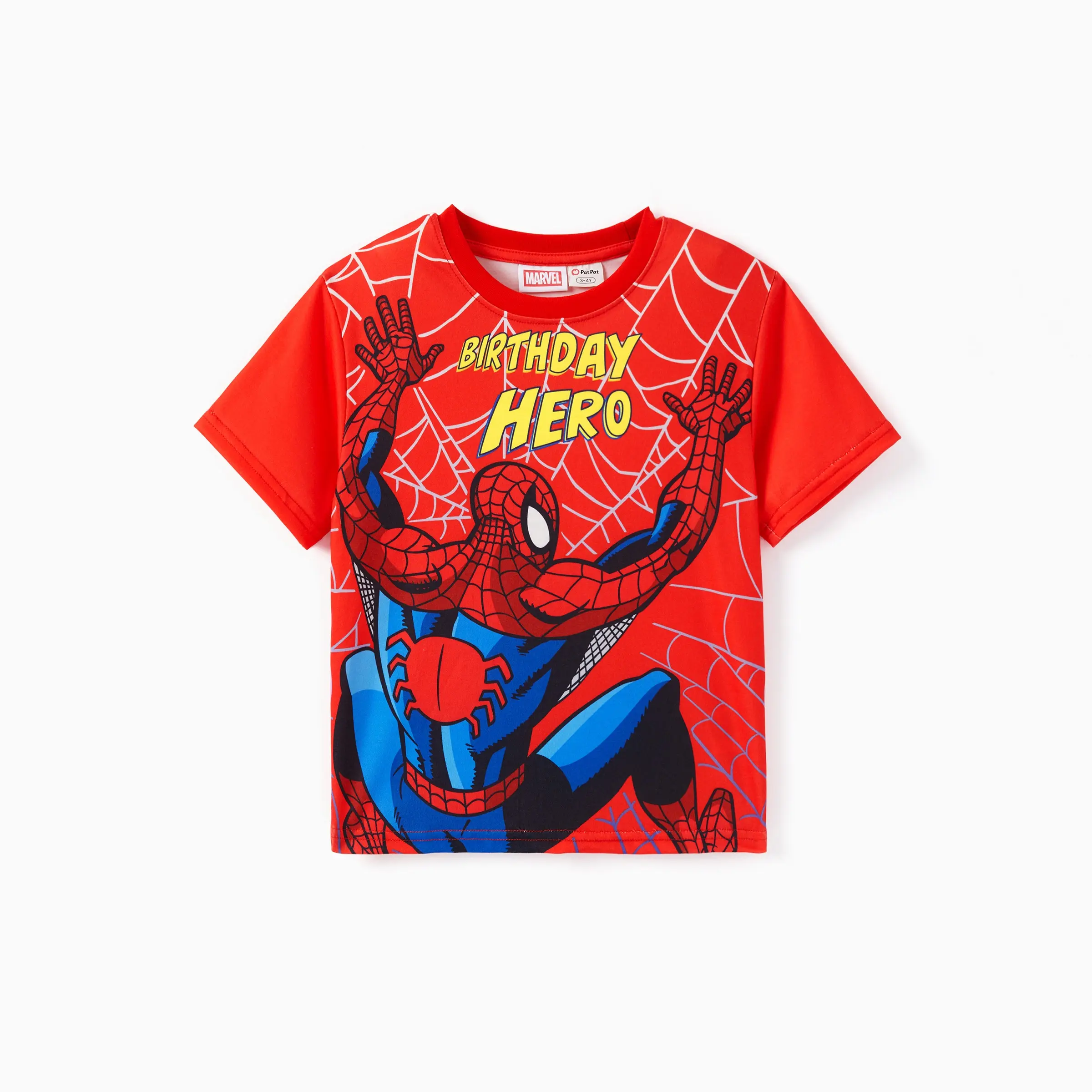 PatPat Marvel Toddler/Kids Boy Spiderman Character Graphic Colorblock Bomber T-shirt Red PatPat Marvel Toddler/Kids Boy Spiderman Character Graphic Colorblock Bomber T-shirt Red
