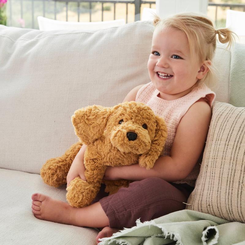 GUND Forever Friends Promise: Muttsy Dog Plush Toy, Premium Plush Puppy Stuffed Animal for Ages 1 and Up, Amber, 14”