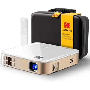 Kodak Luma 350 Smart Projector, Portable Pico Projector with Carrying Case & Remote