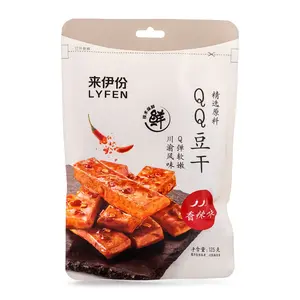 LYFEN QQ Dried Bean Curd, Spicy Flavor 125 g