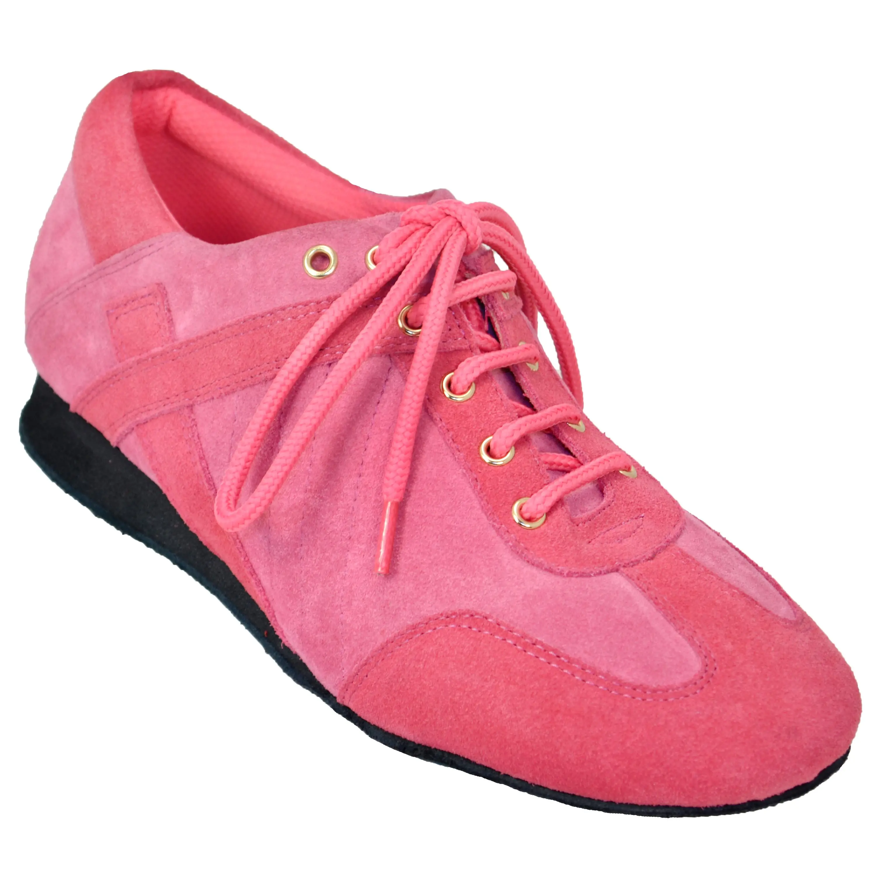 Ultimate Hybrid Dance Shoe (Unisex) - Pink Suede