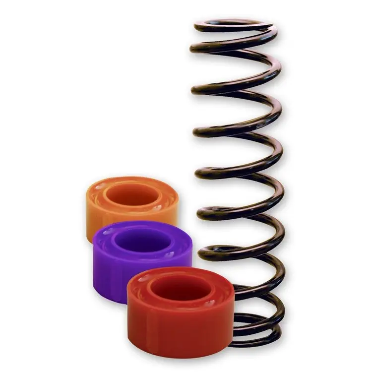 Longacre 61016 1 1/4"  Large Spacing Coil-Over Spring Rubber Color-Coded Tuning