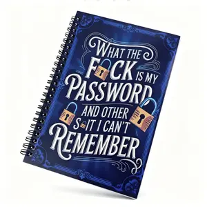 Password Notebook, Minimalist Advanced Address &Password Manager with Website Login Quick Access,Username & Password Storage Log Book for Home OfficeInternet Computer Use, Ideal Holiday Gift Workbook