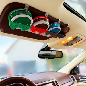 3D-Printed Holster Non-Toxic PLA Secure Access for Containers Multiple Colors Text Options Durable Sleek Design Clips Easily onto Sun Visor small  pouch  holder men unique