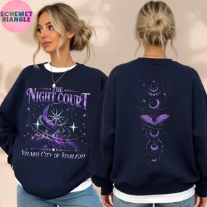 The Night Court Shirt, Bookish Gift for Acotar Fans, SJM Merch, Velaris City of Starlight Gift, ACOTAR Inspired, Romantasy Reader
