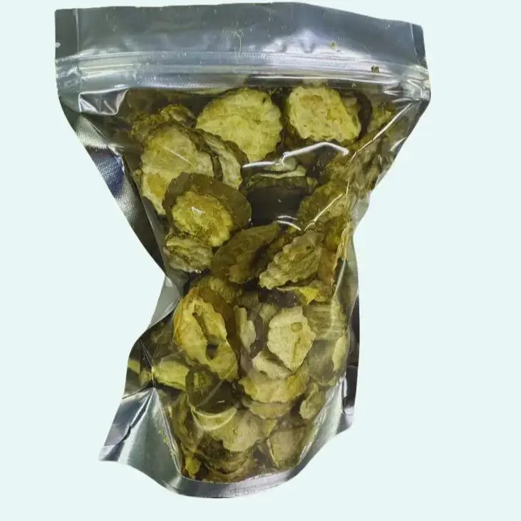 Freeze dried dill pickle chips Freeze dried dill pickle chips