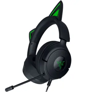 Razer Kraken Kitty V3 X Wired Gaming Headset with Kitty Ears Razer Kraken Kitty V3 X Wired Gaming Headset with Kitty Ears