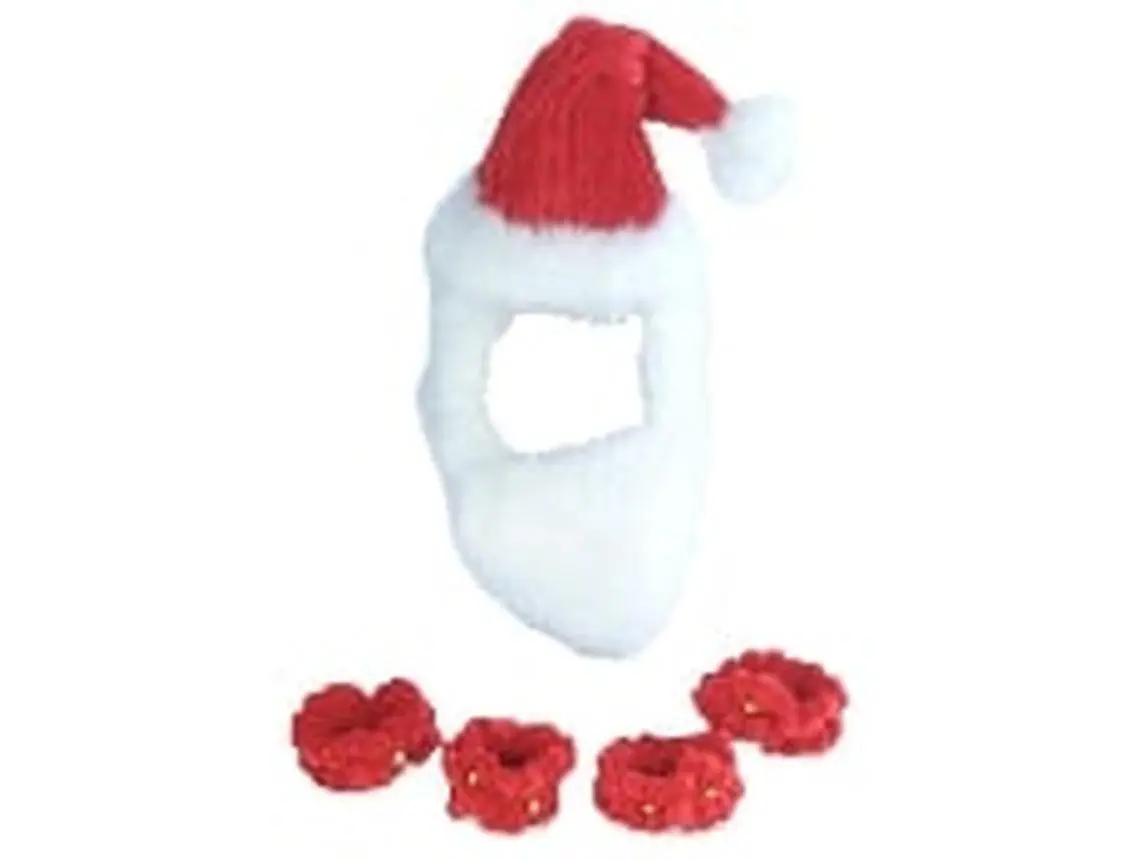 HUGGLEHOUNDS; 10394 Santa Clause Dog Costume