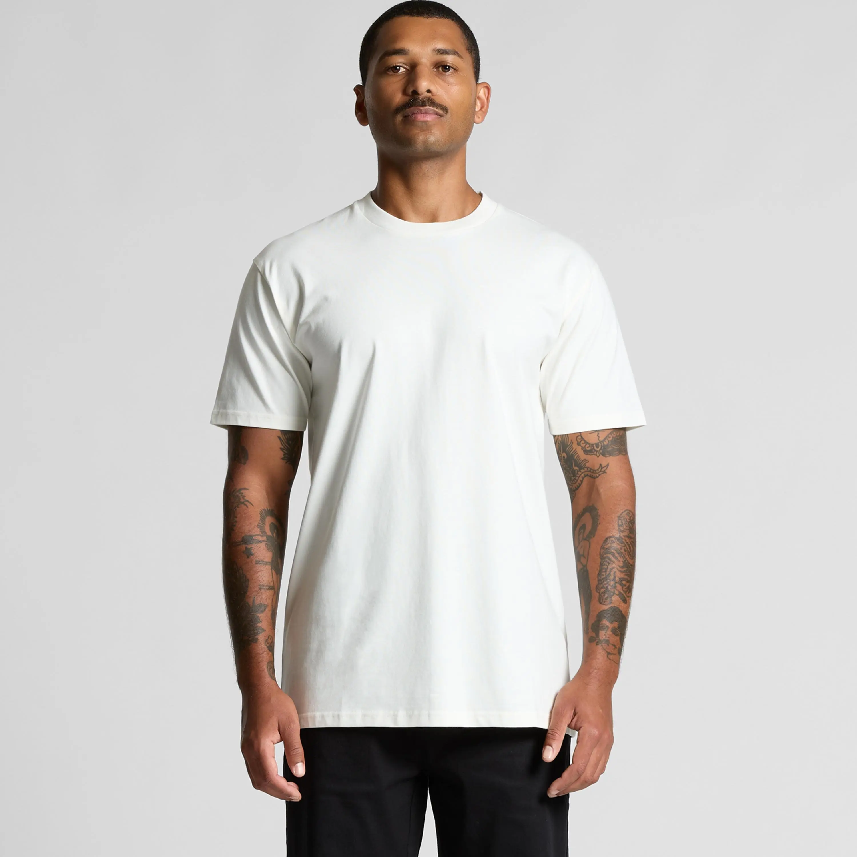 AS Colour Mens Staple Tee - 5001 Cotton Crew Neck Menswear Soft Tshirt Streetwear