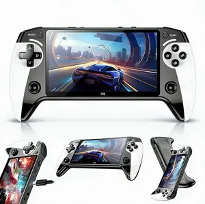 5.5 Inch Portable Handheld Game Console, Rechargeable Retro Gaming Device with over 7000 Games, Portable Gaming System, Perfect Gift for Adults and Kids