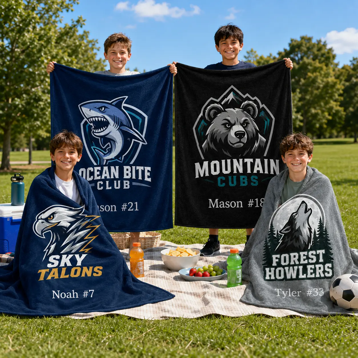 Customized Wrinkle-Resistant Fluffy Flannel Throw Blanket - Breathable, Durable, 30x40in, 40x50in, 50x60in, Custom Logo, Game Controller & Player Theme Options for Corporate Gifting to Coworkers